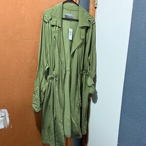 Torrid Green Jacket with Bonus Free Item